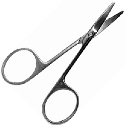 Ножницы Н-20 тупоконечные прямые, 100 мм