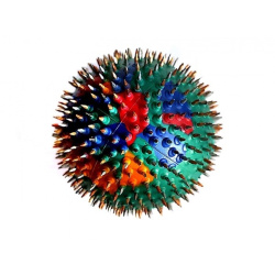 Аппликатор Ляпко Мячик игольчатый 4,0 с серебром 656 игл