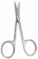 Ножницы Н-19(П) остроконечные прямые, 100 мм