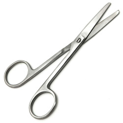 Ножницы Н-233(П) тупоконечные прямые, 140 мм