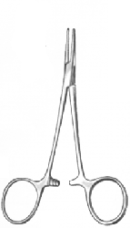 Зажим 3-92 (П) к/о зубчатый прямой №1 165 мм (14-0542)