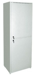 Шкаф МСК-646.01 мет,2-х секц,1-но дверный (570х320х1655)