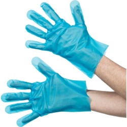 Перчатки T-MAX хоз-быт, термопласт. эластомер неопуд, синий (913)
