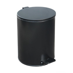 Урна педальная круглая на 15 литров