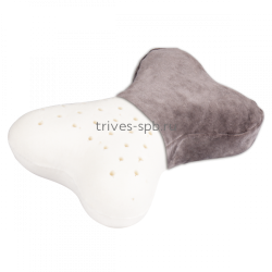 Подушка ортопедическая Т.710 (ТОП-210) в форме косточки, из натур. латекса