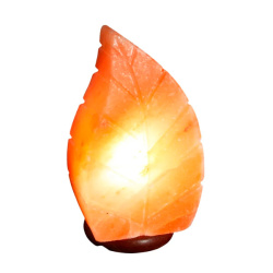 Солевая лампа Лист