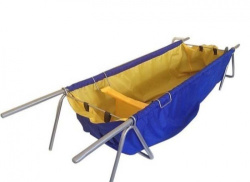 Ванна-простыня складная из водонепроницаемого материала, для купания больного в постели