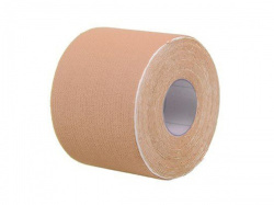 Тейп-Кинезио эластичный стягивающий EM-Fix Sport  5см*5м усил.фикс.