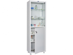 Шкаф МД 1 1760/SG HILFE, с/мет, 2-х дверный (600х420х1750)