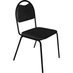 Стул М11 медицинский для лечебных учреждений, кож.зам белый (560х425х820)