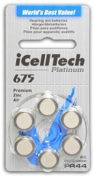 Батарейка iCellTech 675