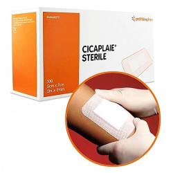 Повязка CICAPLAIE STERILE 20х10 мм для послеоперационных швов абсорбирующая