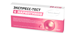 Тест МУЛЬТИ-Экспресс ИммуноХром- 6 видов наркотиков