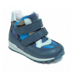 Кроссовки ортопедические арт. 37057-04 для мальчика (цв.синий) ORTHOBOOM