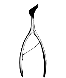 Зеркало З-80 носовое с длиной губок 22мм