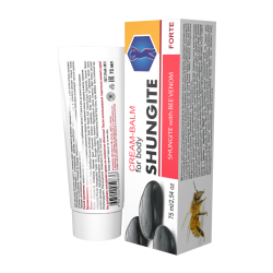 Крем-бальзам для тела с пчелиным ядом форте 75 мл, ШУНГИТ