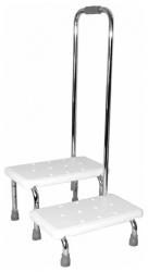 Ступеньки с поручнем для ванной комнаты KJT 569