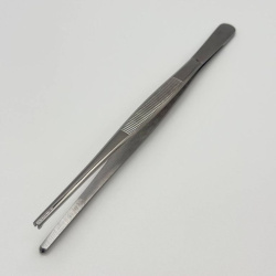 Пинцет ПМ-9т, хирургический, прямой, 200 мм 