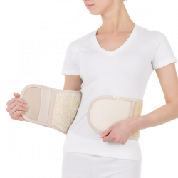 Бандаж Т.25.02 (1682) противорадикулитный согревающий из овечей шерсти ТРИВЕС