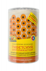 Аппликатор Кузнецова "Тибетский" Валик желтый магнитный, для шеи