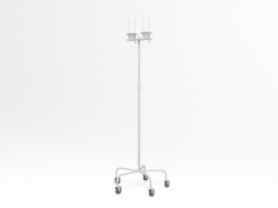 Штатив для длительных вливаний МСК-310 пятиопорный, на колесах
