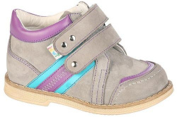 Ботинки ортопедические TW-407 (цв.серо-фиолетовый)