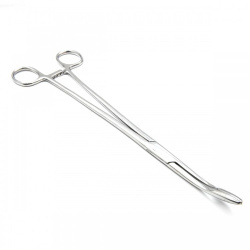 Корнцанг (14-0858R) изогнутый длина 260 мм  Корнцанг (14-0858R) изогнутый длина 260 мм