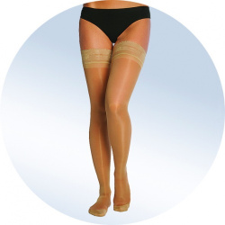 Чулки 4212 ORTO 1 кл. компр. женские, плотные