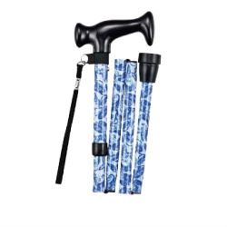 Трость NOVA TN-132 телескопическая складная, с рисунком ТРИВЕС