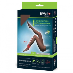 Колготки JW-315 B.Well, серия CARE плотные,усиленная носочная часть. 1 кл.компр.