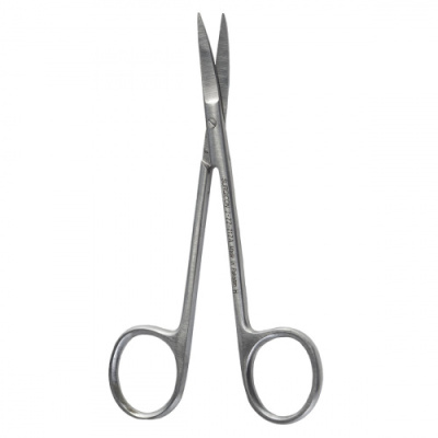 Ножницы Н-41(П) остроконечные вертикально изогнутые, 113 мм