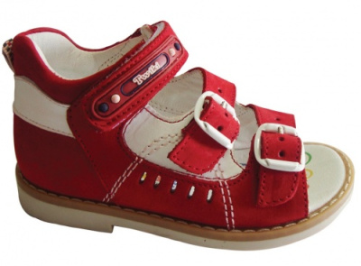 Сандалеты ортопедические TW-103 (цв.красный)