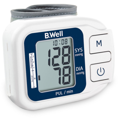 Тонометр B.Well А-23 автомат,адаптер,индикатор аритмии увелич.манжета (22-36 мм) + подарок А-27