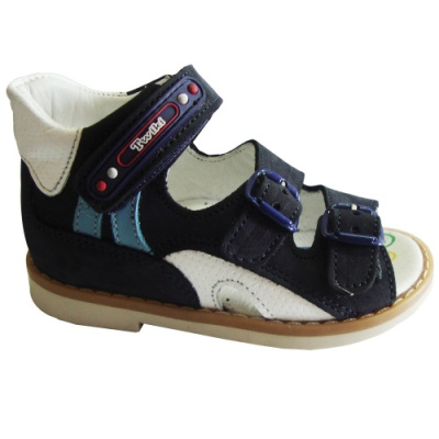 Сандалеты ортопедические TW-104 (цв.тёмно-синий)