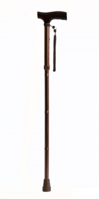 Трость ТР1 телескопическая, с дерев.ручкой б/р с УПС ЭС ФСС