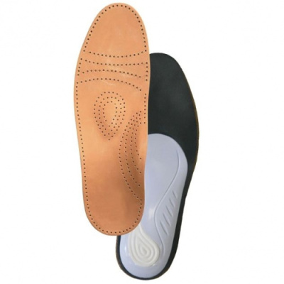 Стельки СТ-104.1 ТРИВЕС полужесткая основа, кожа