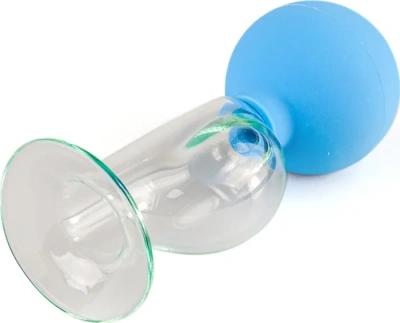 Молокоотсос со стеклянным резервуаром  Молокоотсос со стеклянным резервуаром