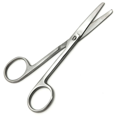 Ножницы Н-233(П) тупоконечные прямые, 140 мм