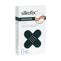 Пластырь Silkofix бактерицидный на ткан.осн. Эластичный №10 стандарт Пластырь Silkofix бактерицидный на ткан.осн. Эластичный №10 стандарт