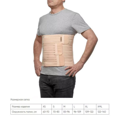 Бандаж ПО-213 ОРТОНИК, послеоперационный ЧЗ
