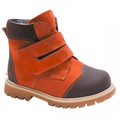 Ботинки ортопедические TW-320 (цв.оранжевый) утепленные