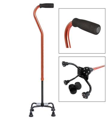 Трость ТМ608 4-х опорная с УПС Ortonica