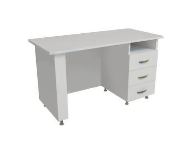 Стол СК 1/06 однотумбовый на опорах