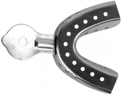 Ложки ЛOC-Н №2 оттискные стомат. металлические для нижней челюсти