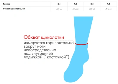 Бандаж F-217 для голеностопа Крейт