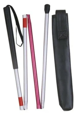 Трость тактильная 4-х секционная СА853L TRIVES ЧЗ