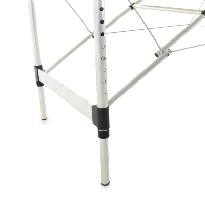 Стол JFAL01А массажный переносной 2-х секц. алюм.рам., стул мастера МА-01 (КОМПЛЕКТ)