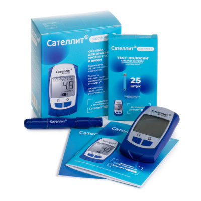 Глюкометр Сателлит Экспресс(Россия)