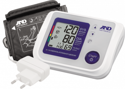 Тонометр AND UA 1100 автоматический, манжета 23-37см