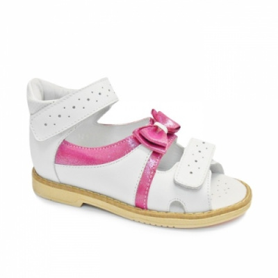 Сандалеты ортопедические TW-125 (цв.бело-красный)